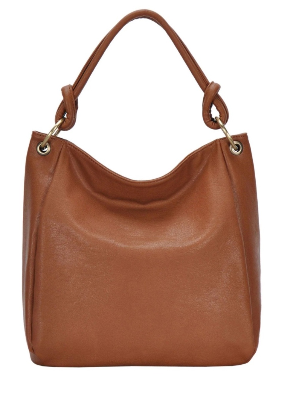 Antik Kraft Amara Hobo Satchel - Cognac